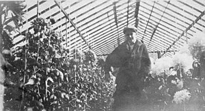 Theodore Roethke in the family greenhouse, Saginaw, Michigan, ca 1920 (PORTRAITS 689).jpg