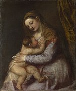 Madonna and Child between 1565 and 1570 date QS:P,+1550-00-00T00:00:00Z/7,P1319,+1565-00-00T00:00:00Z/9,P1326,+1570-00-00T00:00:00Z/9