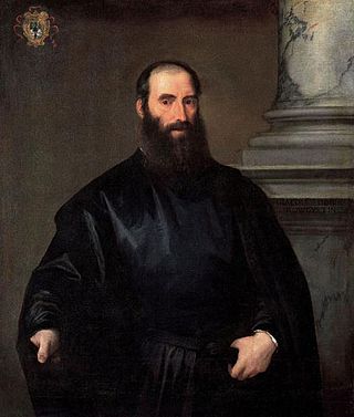 <i>Portrait of Giacomo Doria</i> (Titian) Painting by Titian