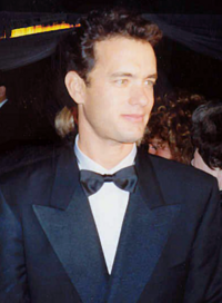 Tom Hanks sau lễ trao giải Oscar 1989.