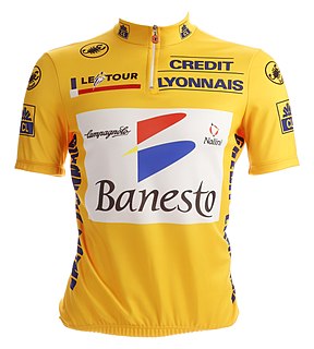 General classification in the Tour de France Classification that determines the winner of the Tour de France