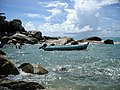 * Nomination: Turun Aban Beach in Bangka Island, Bangka Belitung Province, Indonesia. --Cun Cun 17:20, 28 June 2018 (UTC) * Review *  Comment Nice shot, but probably not sharp enough.--Famberhorst 18:14, 28 June 2018 (UTC)