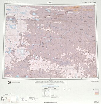 Map including Tuotuo River (labeled as T'o-t'o Ho) and surrounding region (DMA, 1975) Txu-oclc-6654394-ni-46-4th-ed.jpg