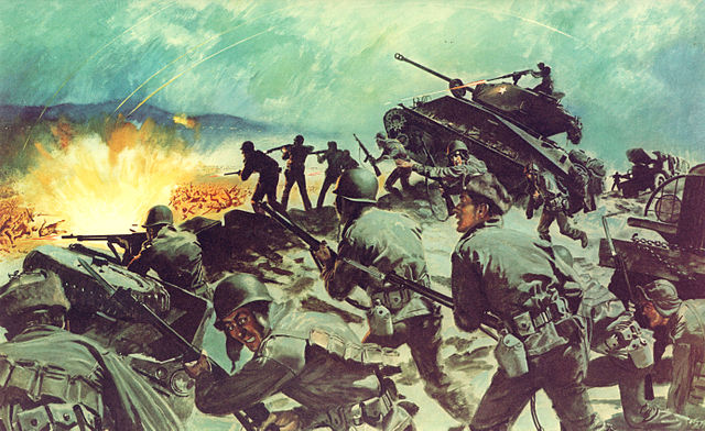 U.S. Army In Action DA Poster 21-47 Breakthrough at Chipyong-Ni