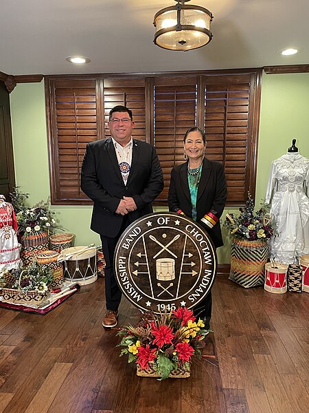 File:U.S. Secretary of Interior Deb Haaland made a multi-day swing through Louisiana, Mississippi, and Alabama where she met with several Tribes in January 2024 - 4.jpg
