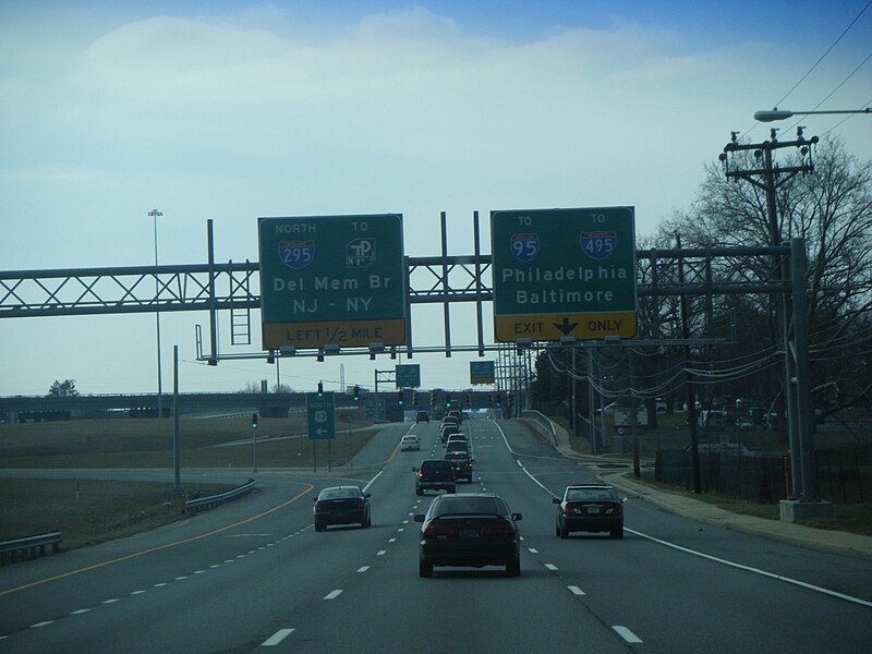 File:US 13 SB approaching I-295 DE 3.JPG