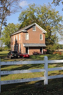 <span class="mw-page-title-main">Uhlerstown Historic District</span> Historic district in Pennsylvania, United States