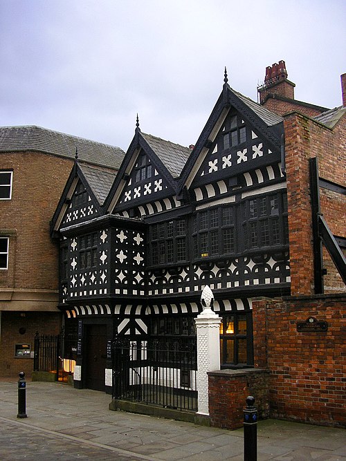 Underbank Hall, an Arden family property of the 1500s in Stockport