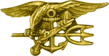 Emblema dels US Navy SEALs, conegut com a "SEAL Trident".