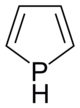 Formule développée du phosphole