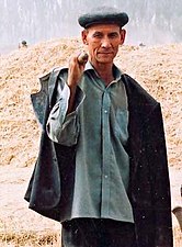 Uyghur farmer, Xinjiang.