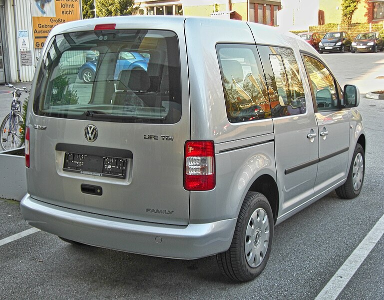 File:VW Caddy Life III 20090321 rear.jpg