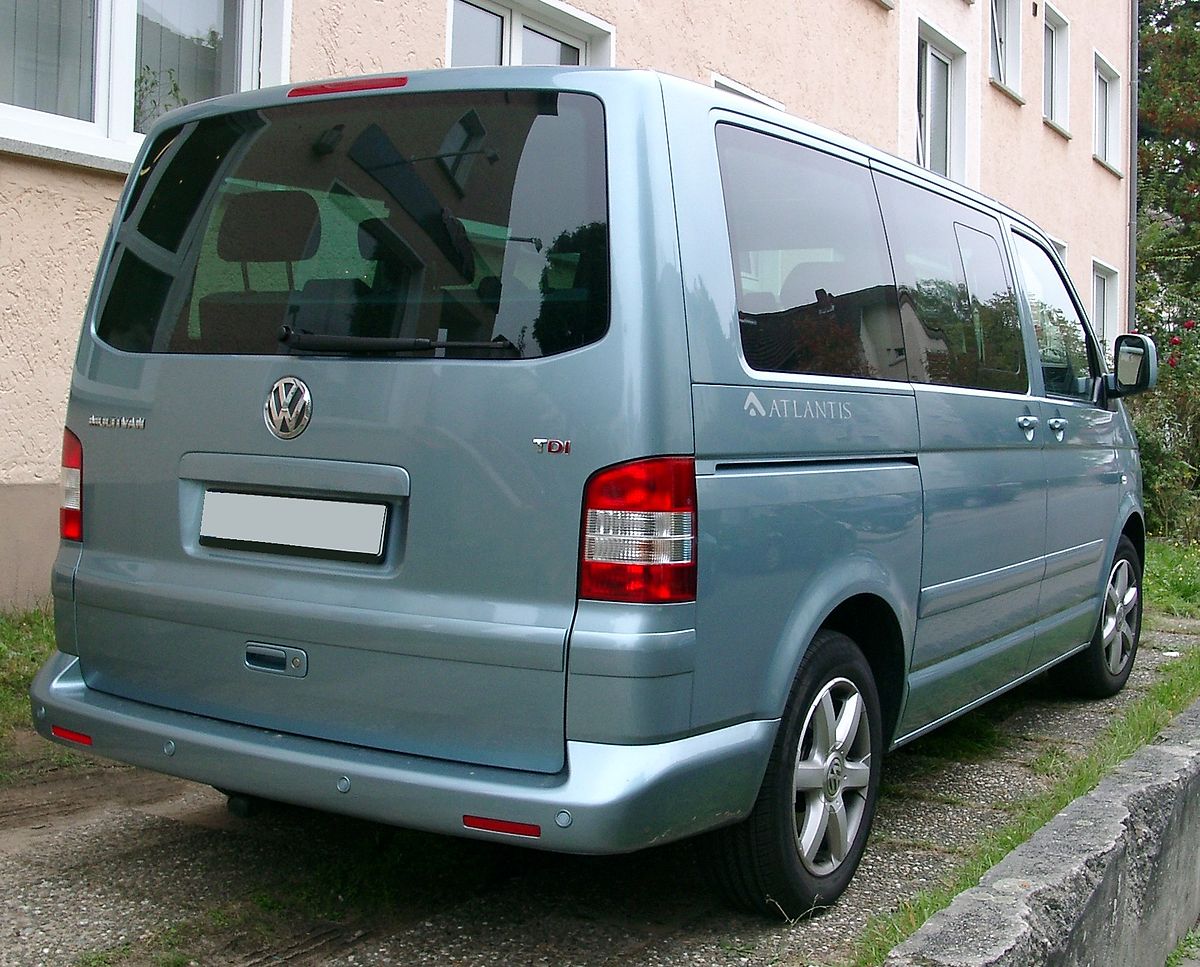 File:VW T5 Multivan rear 20071002.jpg - Wikimedia Commons