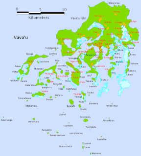 Vavaʻu island group of Tonga