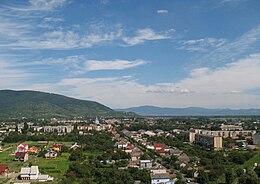 Vynohradiv (Nagyszőlős in Ungherese) – Veduta