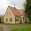 Tuinmanswoning van kasteel in Vrchotovy Janovice