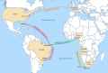 WASACE submarine cable route map.svg