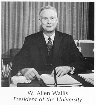 <span class="mw-page-title-main">W. Allen Wallis</span> American economist (1912–1998)