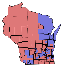 Assembly partisan representation
Democratic: 39 seats
Republican: 58 seats WI Assembly Partisan Map 1860.svg