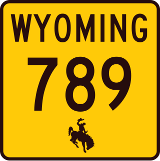 <span class="mw-page-title-main">Wyoming Highway 789</span> State highway in Wyoming, United States