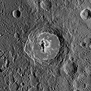 <span class="mw-page-title-main">Warhol (crater)</span> Crater on Mercury