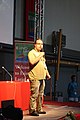 Hackathon opening at Wikimania 2016 in Esino Lario.