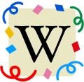 "Wikipedia20_hashflag.svg" by User:BFlores (WMF)