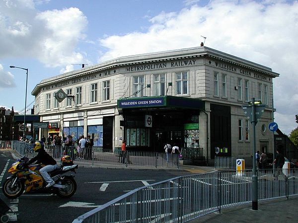 Willesden Green station opened in 1879