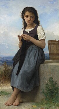 William-Adolphe Bouguereau (1825-1905) - Little Knitter (1884).jpg