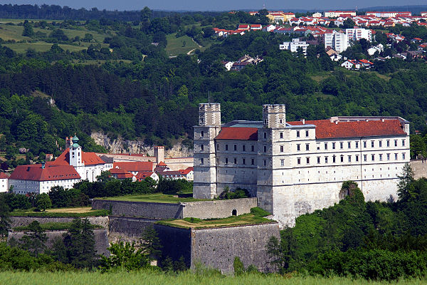 The Willibaldsburg above Eichstätt