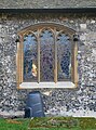 Window on the northern side of the Church of St Paulinus, Crayford. [411]