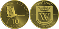 沃特兰国（英语：Wirtland (micronation)）金鹤硬币