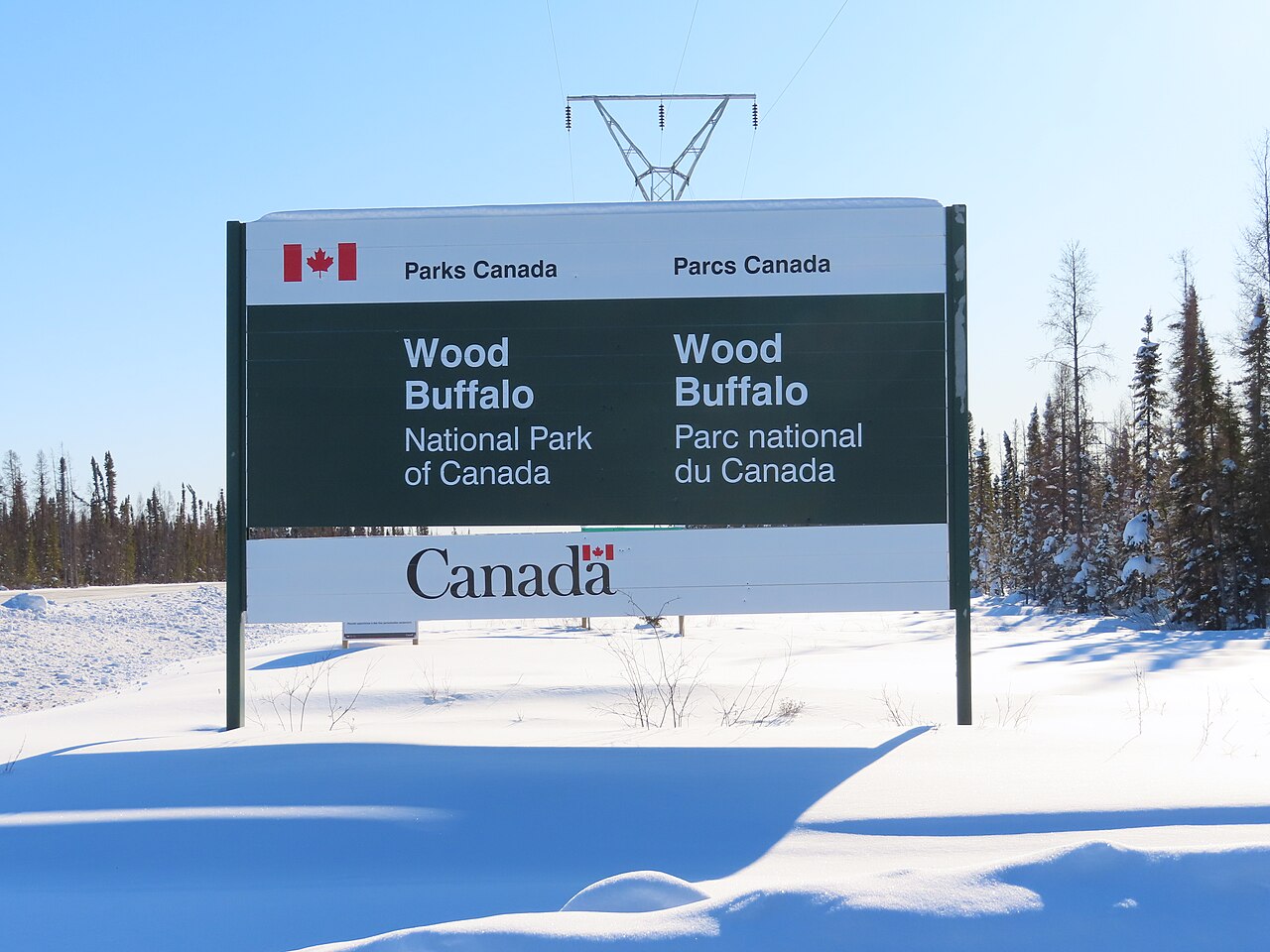 Wood_Buffalo_National_Park_sign