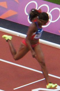 Yomara Hinestroza Murillo is a track and field sprint athlete who competes internationally for Colombia.