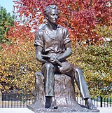 Young Lincoln by Charles Keck, in Chicago
