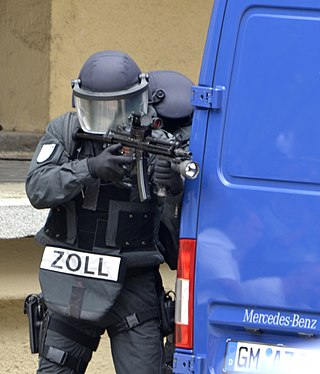 <span class="mw-page-title-main">Zentrale Unterstützungsgruppe Zoll</span> Tactical unit of the German Customs Service