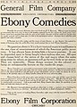 "Ebony Comedies" "Ebony Film Corporation" CHICAGO" ad detail, from- Exhibitorsherald07exhi (page 18 crop).jpg
