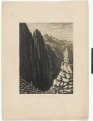 'The Head of the Great Kloof (1500ft deep) in the Ascent to the Winterhoekberg Station' RMG PY6025.tiff