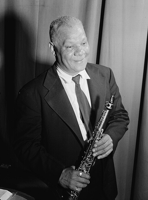 (Portrait of Sidney Bechet, New York, N.Y.(?), ca. July 1946) (LOC) (4888659740) (cropped)