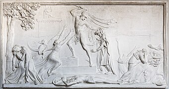 Death of Priam by Antonio Canova - Gallerie Accademia