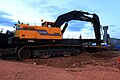 * Nomination Åkerman excavator in dusk.--V-wolf 22:11, 11 March 2012 (UTC) * Decline Awful sky discolouration. --Mattbuck 02:35, 12 March 2012 (UTC)  Comment How one react at how the sky looks right after sunset is a matter of personal taste. The original had a greenish tint I got rid of, otherwise it looked that way. But thanks for the review.--V-wolf 05:51, 12 March 2012 (UTC)