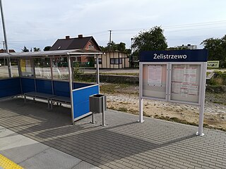 <span class="mw-page-title-main">Żelistrzewo railway station</span>