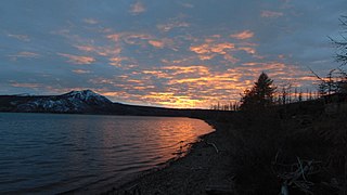 <span class="mw-page-title-main">Labynkyr Lake</span> Lake in Oymyakonsky Ulus, Sakha Republic, Russia