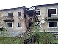 Руїни будинку, знищеного російсько-терористичними військами, що діють в ОРЛО