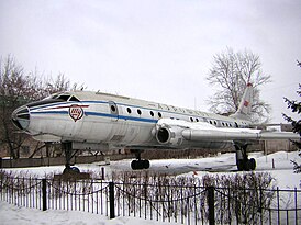 Самолёт Ту-104 27 марта 2005 года