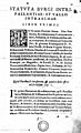 Gli statuti dei borghi di Intra, Pallanza e Valle Intrasca (Statuta burgi Intri, Pallantae, et Vallis Intrascae, 1589)