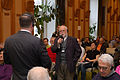 English: Opening presentation of Frank Schulenburg ("Ten years of Wikipedia" conference, 2011, Buda Castle, National Széchényi Library) Magyar: Frank Schulenburg nyitóelőadása („Tíz éves a Wikipédia” konferencia, 2011, Budavári Palota, Országos Széchényi Könyvtár)