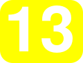 13 white, yellow rounded rectangle.svg