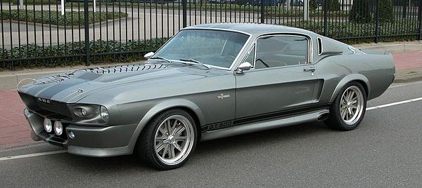 1967 custom Fastback Mustang Eleanor from the 2000 Gone in Sixty Seconds.