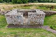 A view of Cilurnum along Hadrian's Wall in the United Kingdom.